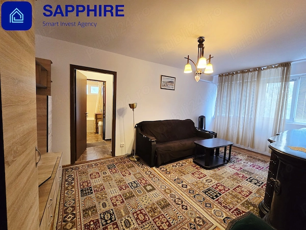 Apartament 3 camere metrou Iancului, bloc reabilitat, mobilat și utilat — fotografia 3