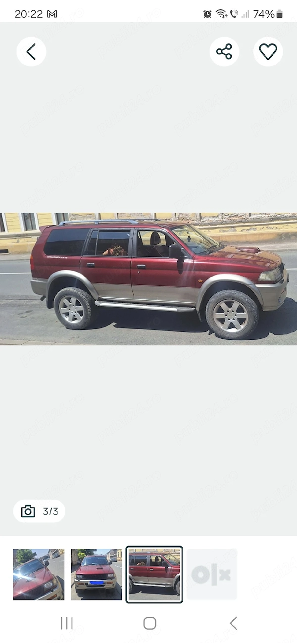 MITSUBISHI Pajero 2000 — imagine 3