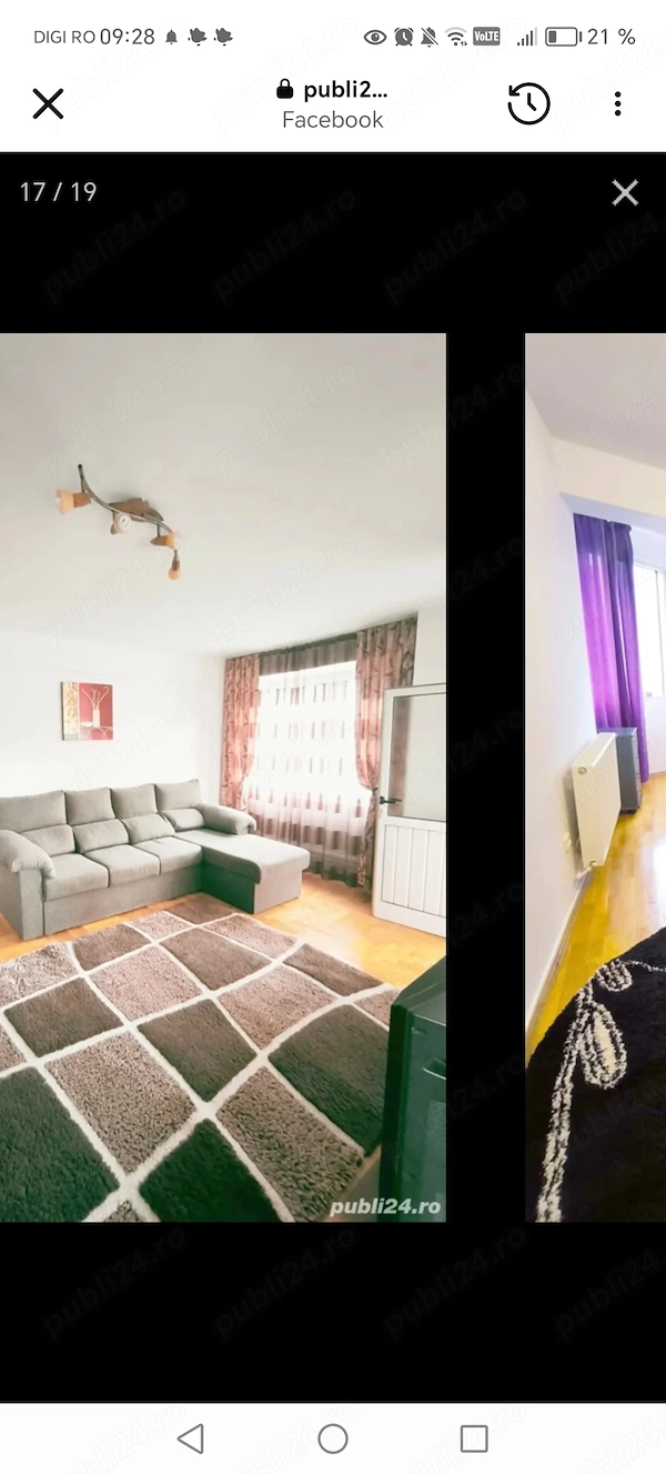 Proprietar Închiriez apartament 3 camere DECOMANDATE, 78mp — fotografia 3