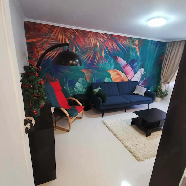 Galați, Apartament 2 camere, renovat, mobilat și utilat, parter demisol , zona centru port faleză — fotografia 1