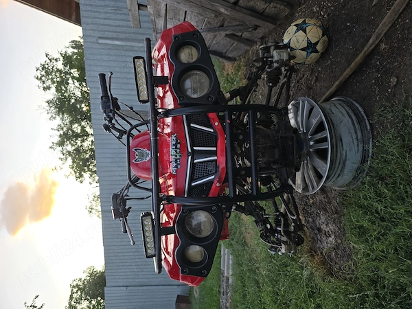 Dezmembrez ATV Hisun 400cc Orice piesă disponibilă, motor spart