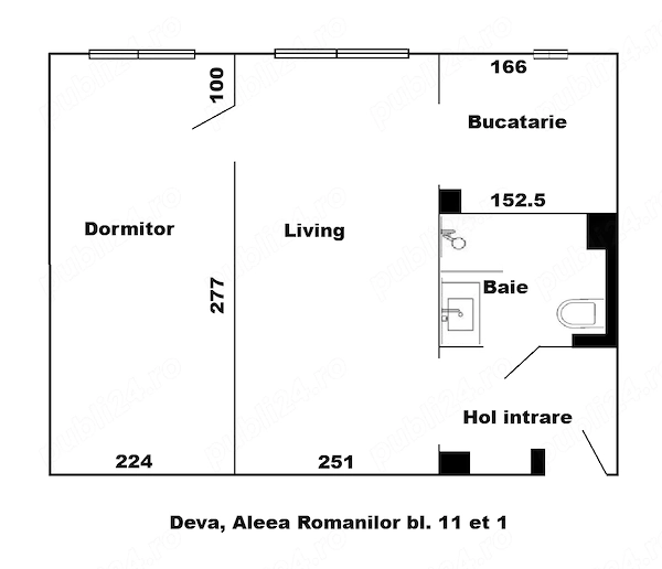 Apartament 2 camere complet renovat | 32 mp | Etaj 1 | Centrală proprie (2025) — fotografia 1