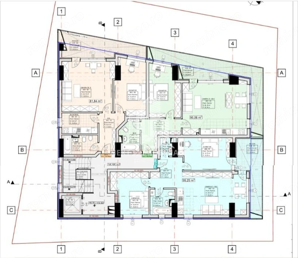 Apartament 2 si 3 camere la alb cu loc de parcare inclus — fotografia 3