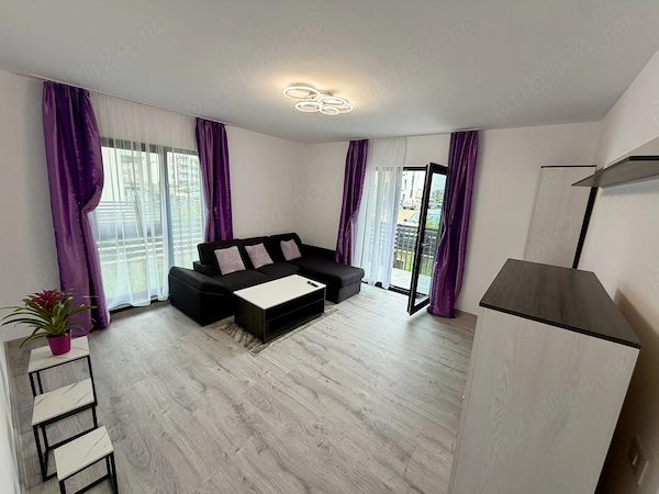 Apartament 2 camere grădină 55mp parcare mobilat utilat Ghimbav-Cristian — fotografia 1