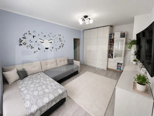 Apartament 2 camere, 55 mp, parcare subterana, balcon, zona Abator — fotografia 1