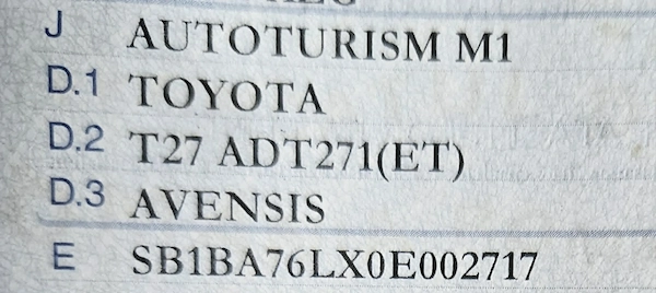 TOYOTA Avensis 2009 — imagine 10