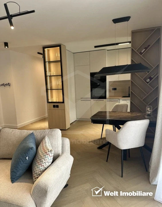 Apartament 2 camere finisaje PREMIUM, mobilat si utilat, parcare subterană ! — fotografia 3