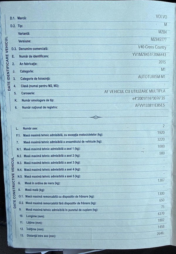 VOLVO V40 Cross Country 2014 — imagine 7