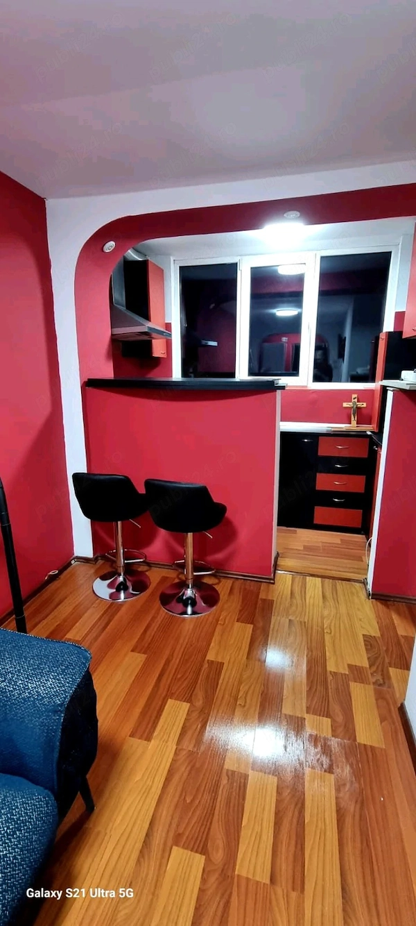 ÎNCHIRIEZ GARSONIERĂ compatimentată, în Alexandria, str. Dunării, bloc G100, Zona Filatură — fotografia 1