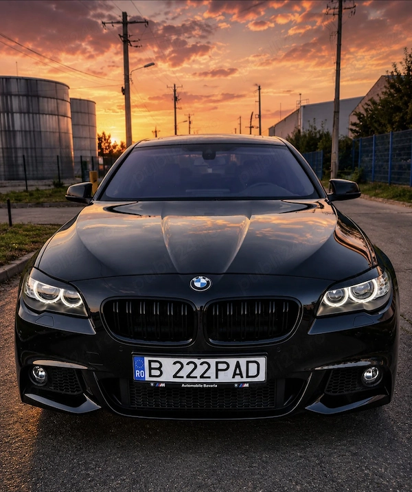 Bmw F10 525xd 218cp an 2013 M Packet Harman Kardon Head up Display Piele Xenon NBT Padele