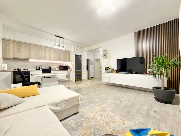 Apartament cu 3 camere mobilat si utlat, 70 mp utili, in Giroc la etajul 2 — fotografia 1