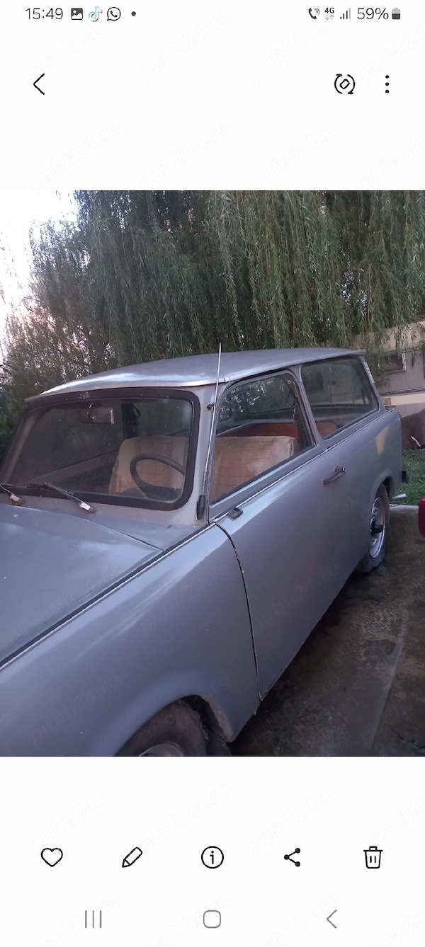 TRABANT 601 1982 — imagine 3