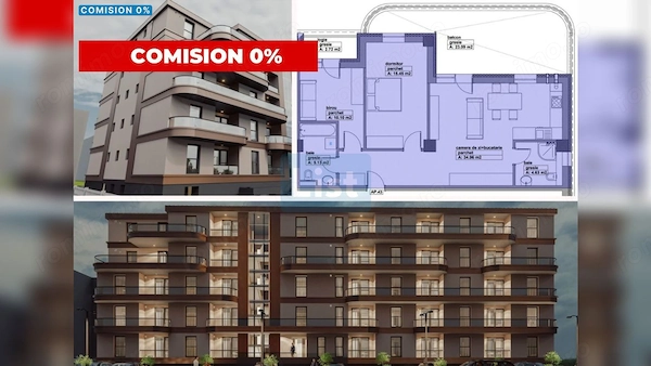 Apartament de vanzare, 3 camere, 111.44mpc, lift, terasa, comision 0% — fotografia 1