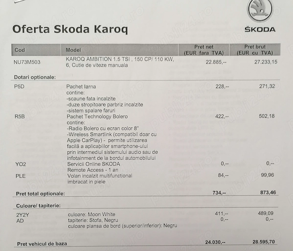 SKODA Karoq 2023 — imagine 4