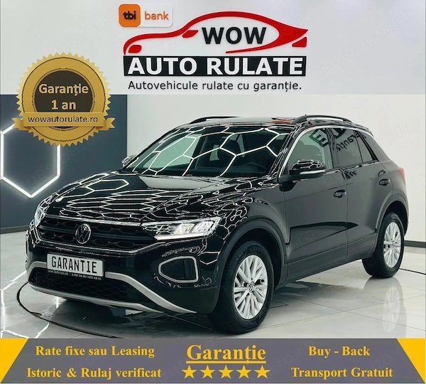 VOLKSWAGEN T-ROC 2022 2.0D E6 Garantie 12 Luni Rate Avans 0 Doar Cu Buletinul