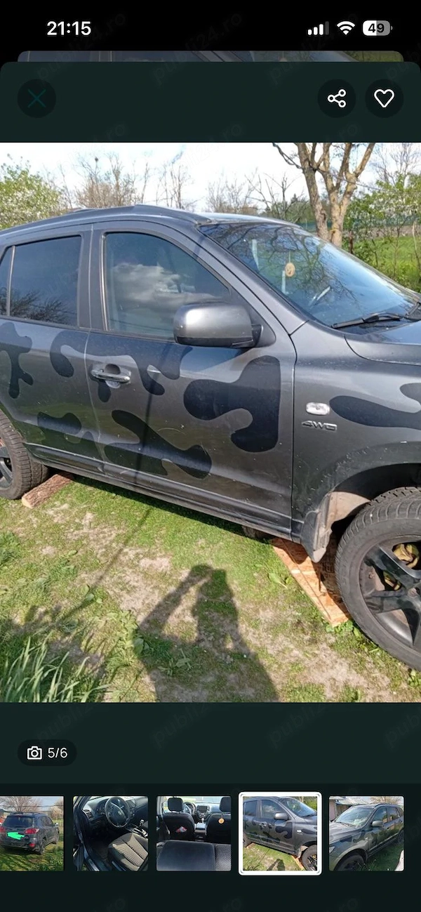 HYUNDAI Santa Fe 2009 — imagine 4