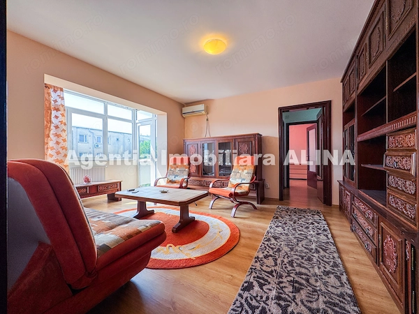 Ap. 2 camere LA CHEIE (mobilat si utilat) in Mun. Deva, Jud. HD, Aleea Muncii, 57mp, etaj 3 — fotografia 1