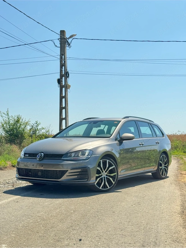 VW Golf GTD Variant 2.0 TDI 184 CP | DLA | DCC | ACC | Webasto | Keyless | CarPlay | Manuală