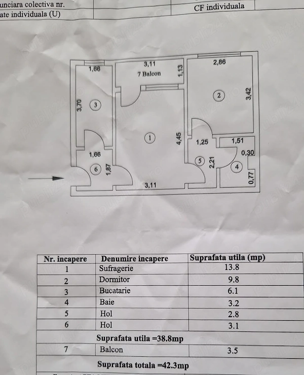 Apartment 2 camere Braila — fotografia 1