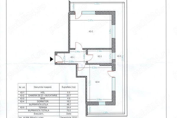 2 camere 71mp + 1 loc PARCARE (TVA inclus) Trapezului Aleea Ninsorii 30A Theodor Pallady — fotografia 3