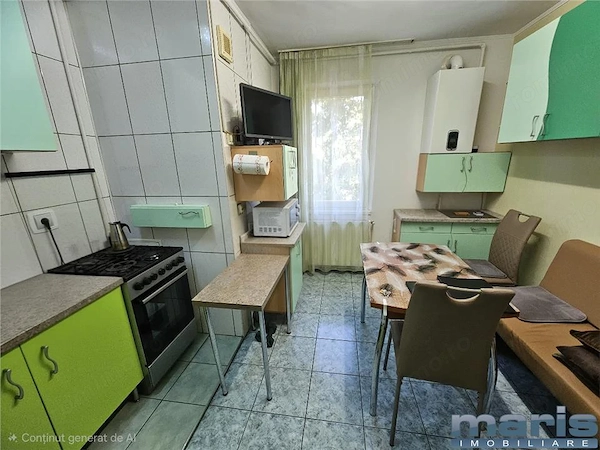 Apartament 2 camere Tudor etaj 2 mobilat utilat, garaj — fotografia 3