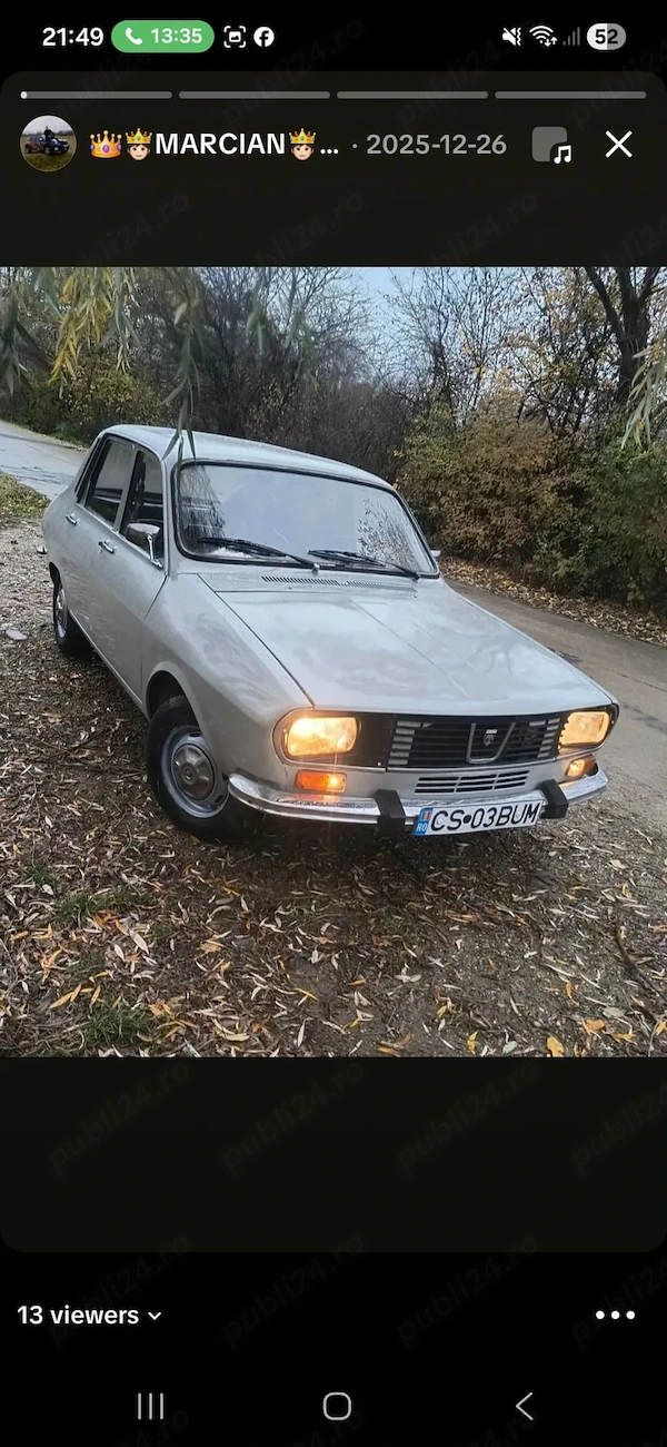 DACIA 1300 1977 — imagine 2