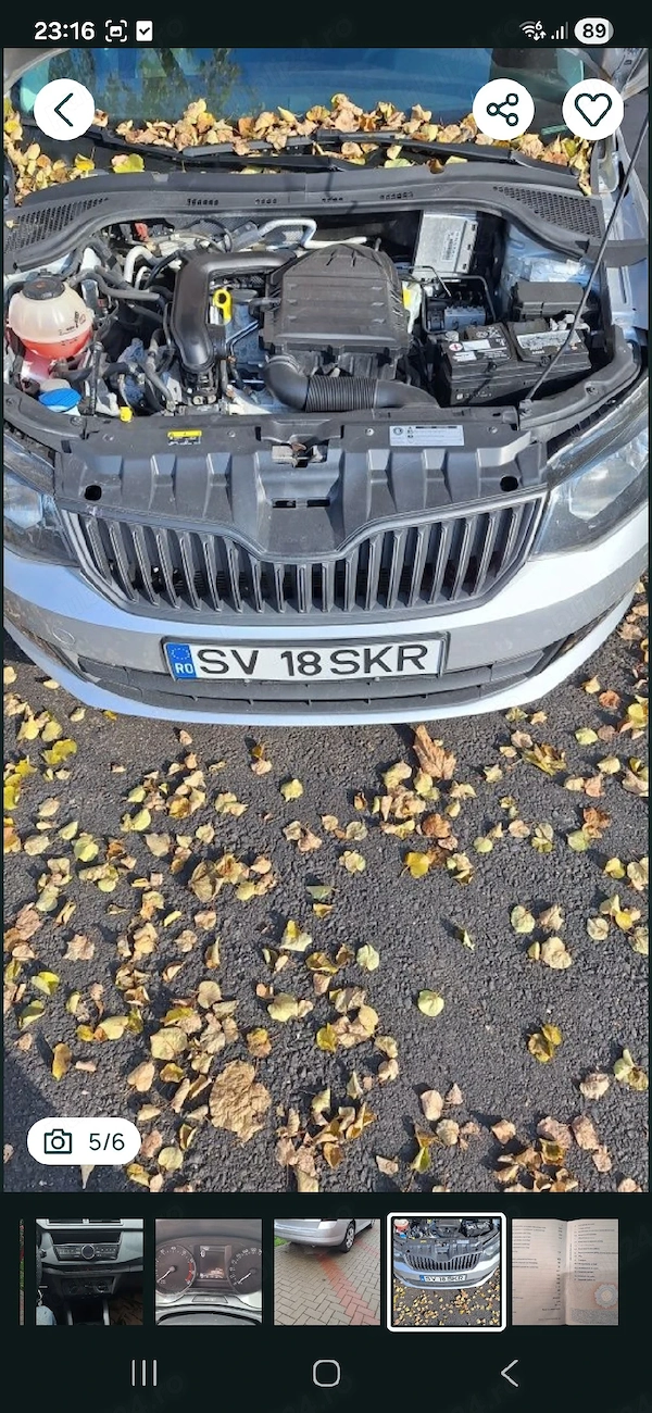 SKODA Fabia 2018 — imagine 4