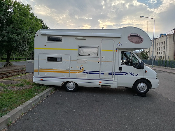 Autorulotă Fiat Ducato Mobilvetta Miller 86.000 km Complet Autonomă
