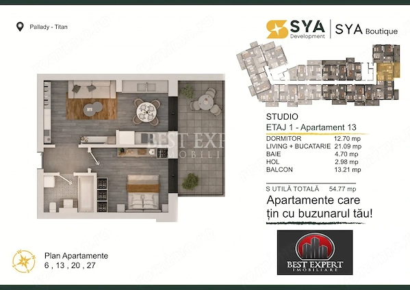 2 Camere cu Terasa | Încălzire în pardoseală | Finisaje la alegere | Comision 0% — fotografia 2