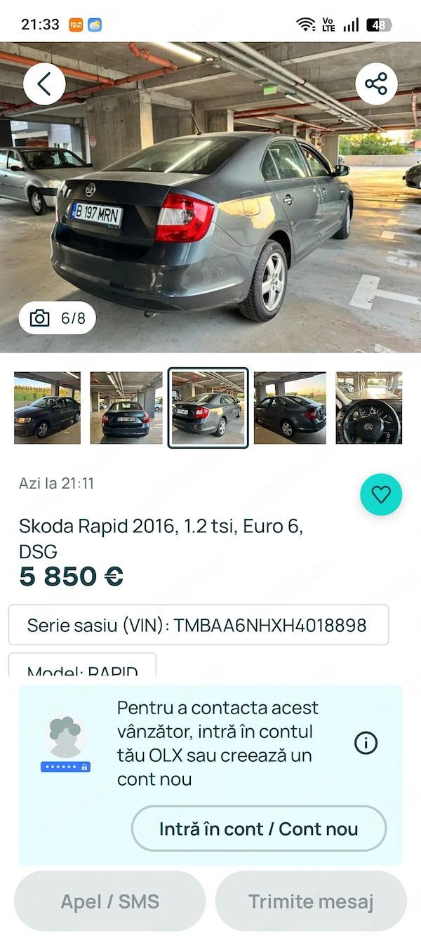SKODA Rapid 2016 — imagine 12