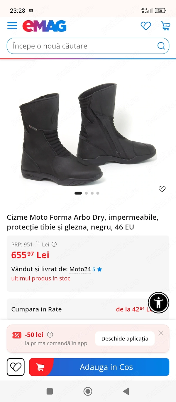 Cizme motoForma