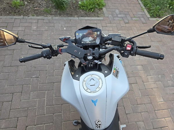 Motocicleta A1 16 ani Yamaha MT 125 2025 Ice Storm Hyper Naked (similar cu ktm duke honda cb125r, cf