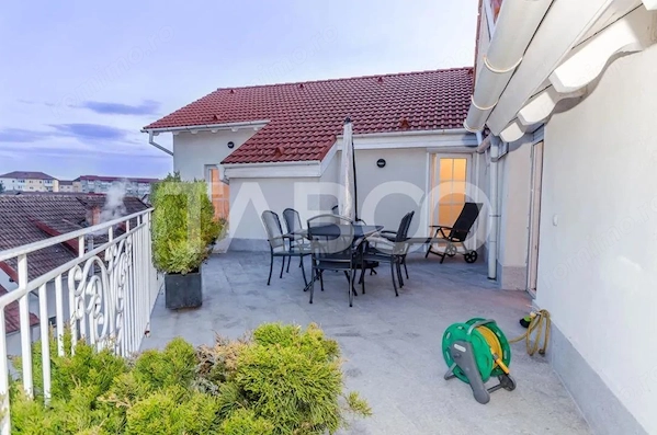 Penthouse 4 camere de inchiriat in Sibiu zona Calea Dumbravii — fotografia 3
