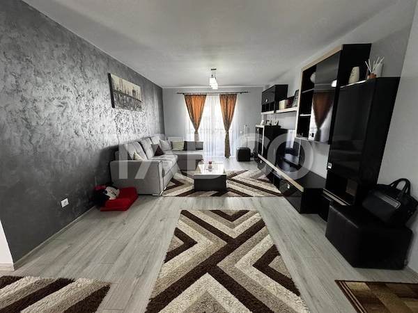 Apartament etaj intermediar 3 camere 66 mpu 2 balcoane parcare Sibiu — fotografia 2