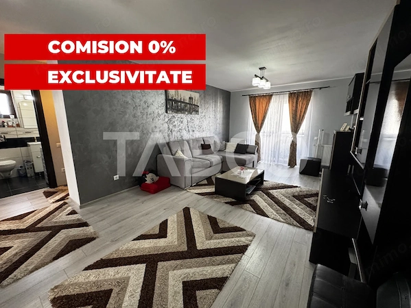 Apartament etaj intermediar 3 camere 66 mpu 2 balcoane parcare Sibiu — fotografia 1
