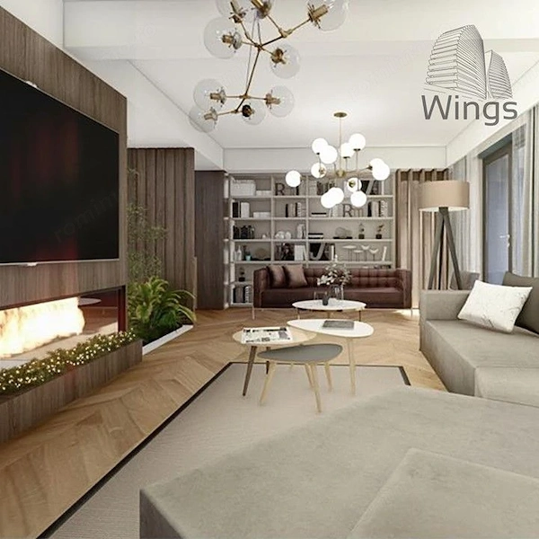 Penthouse pe 3 niveluri | 135,1 mp utili | Terase 85,6 mp | WINGS — fotografia 3