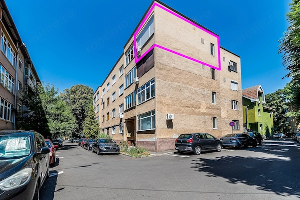 Apartament cu 1 cameră, balcon închis și boxă pe str. Carol Davila — fotografia 1