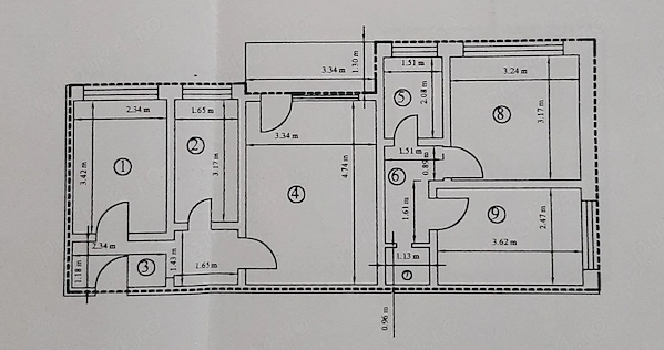 Apartament cu 4 camere in zona Darmanesti — fotografia 1