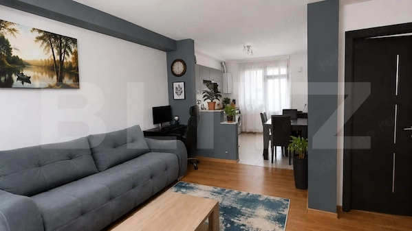 Apartament semidecomandat cu 2 camere, parcare inclusa, zona Terra — fotografia 1