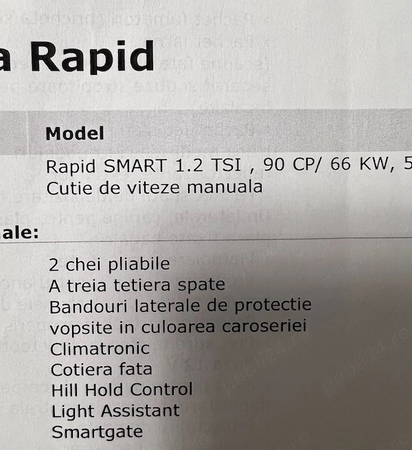 SKODA Rapid 2017 — imagine 8