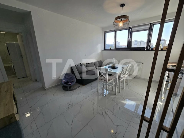 Apartament cu 2 camere decomandat 53 utili mobilat Doamna Stanca Sibiu — fotografia 3