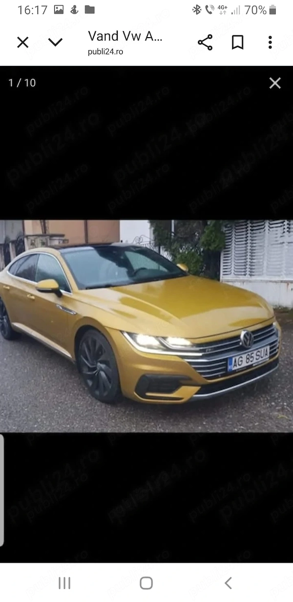 Vw arteon 2.0 280 CP R-line 4 Motion