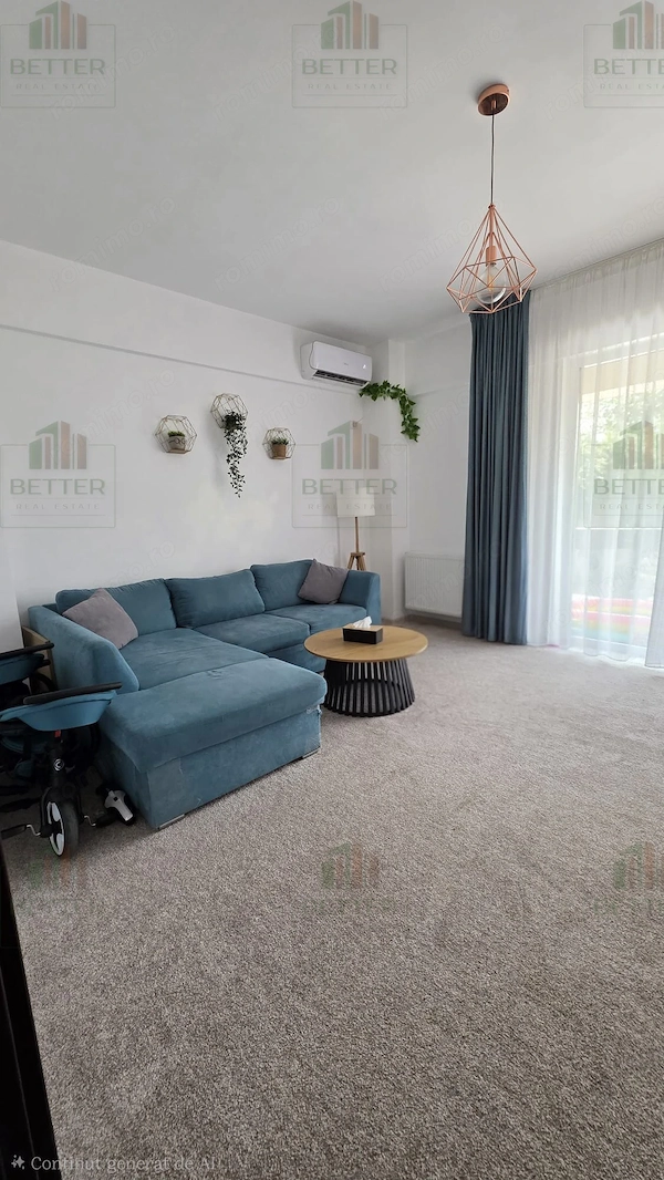 Apartament cu 2 camere, decomandat, mobilat și utilat 450 m metrou Berceni — fotografia 1