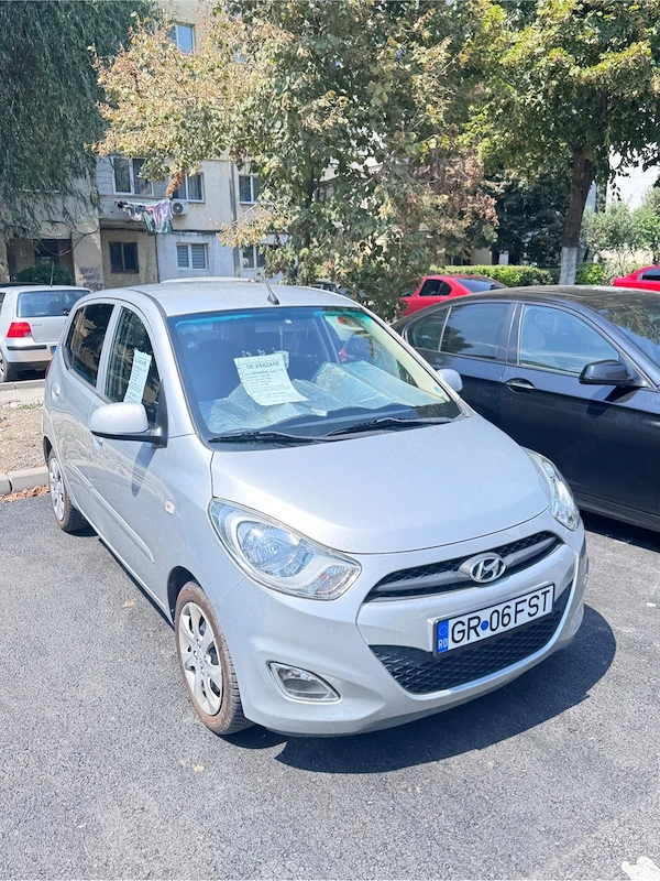Hyundai i 10 , an fabricație 2011, km 74000