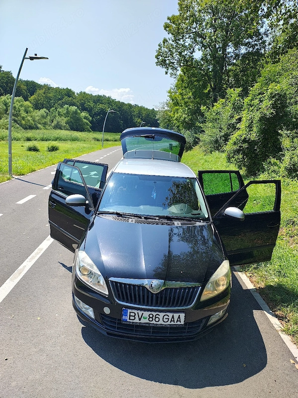 Skoda Fabia SPORTLINE Facelift, model rar, multiple dotări - jante pe 17 sport, eleron, tobă sport