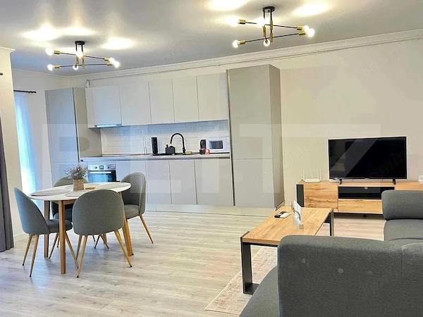 Apartment de vânzare la cheie cu 2 camere, 58 mp, zona Dâmbul Rotund — fotografia 1