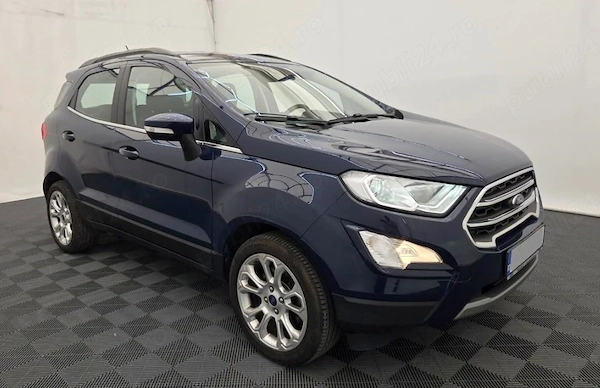 Ford Ecosport 1.0 EcoBoost Titanium 125 Cai Euro 6, Istoric Service. 8850 e TVA deductibil.