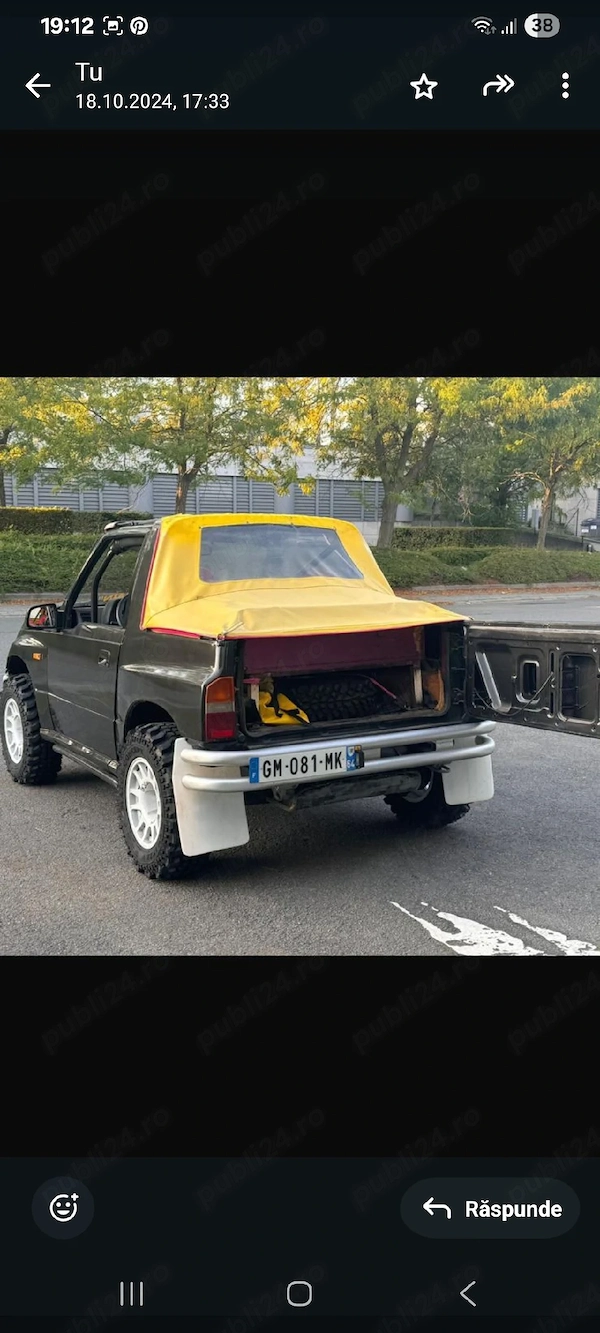SUZUKI Vitara 1990 — imagine 4