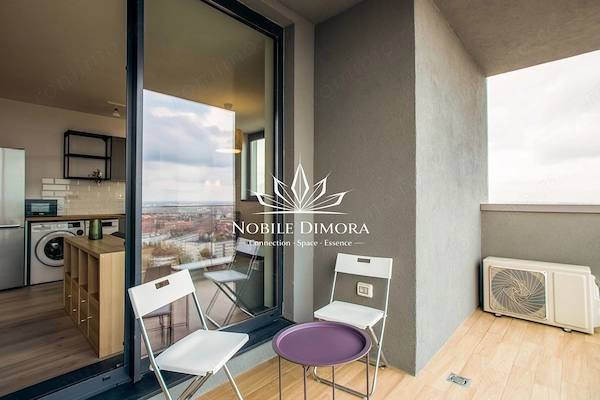 ISHO - Apartament pet friendly cu 2 camere, vedere panoramica Et.18 — fotografia 3