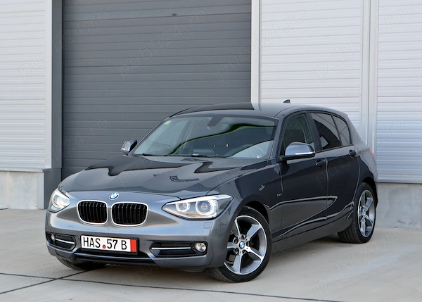 BMW F20 118d 143cp E5 Cutie Automata Faruri Xenon Navy Clima Distributie NOUA